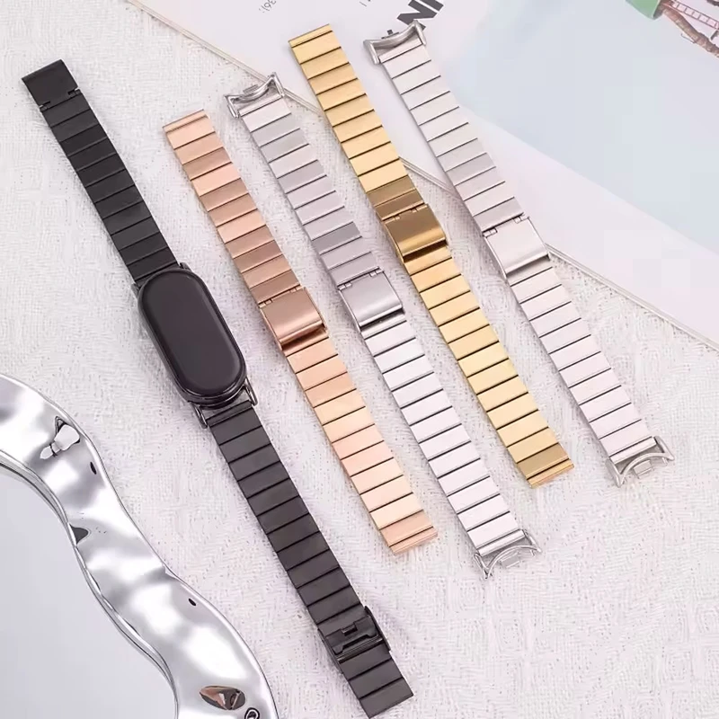 بند ساعت آکوآرا مدل 1Bead SG مناسب برای مچ‌بند هوشمند شیائومی Mi Band 8