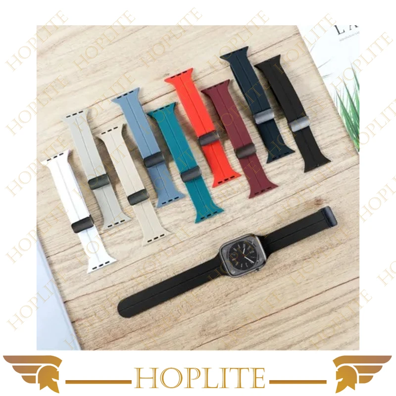بند هاپلایت مدل Magnetic-HL مناسب برای اپل واچ 42/44/45/49 میلی متری