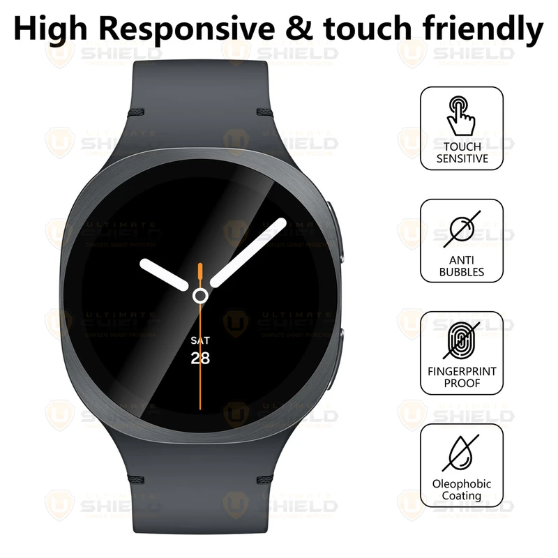 محافظ صفحه نمایش آلتیمیت شیلد مدل Nano Pmma مناسب برای ساعت هوشمند سامسونگ Galaxy Watch 8 44mm