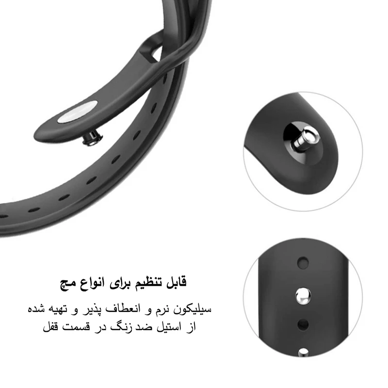 بند پلاس مدل SIC PL مناسب برای اپل واچ سری 10 سایز 42 میلی متری