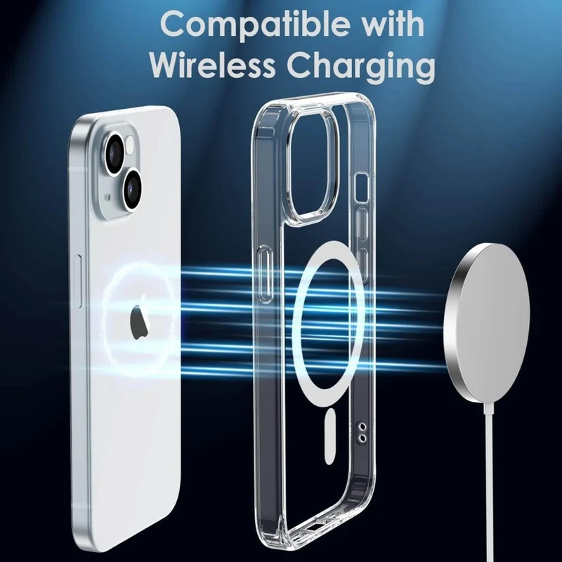 کاور هاپلایت مدل MagSafe Clear HL مناسب برای گوشی موبایل اپل iPhone 15