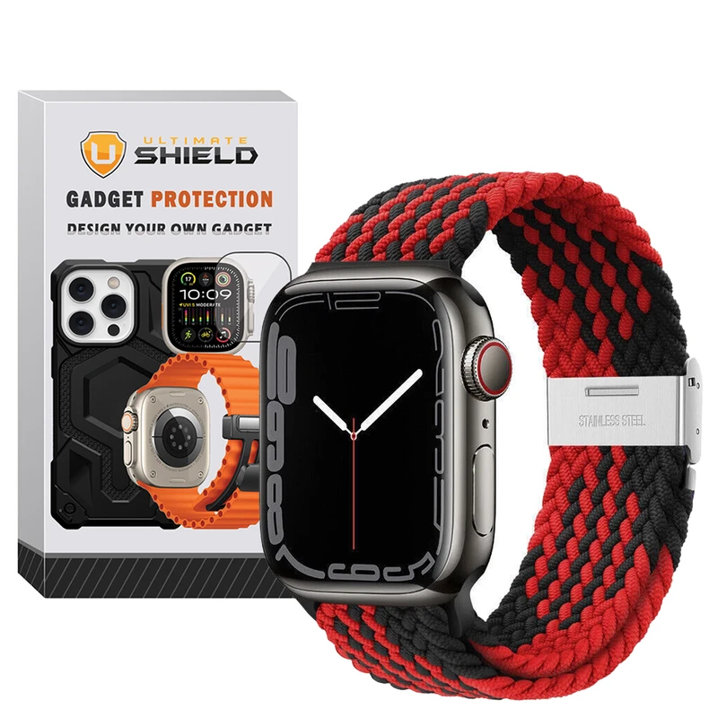 بند آلتیمیت شیلد مدل Braided GK مناسب برای اپل واچ سری 10 سایز 42mm