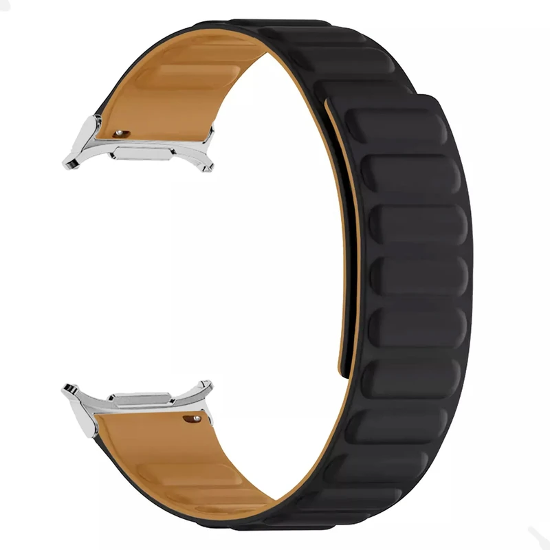 بند هاپلایت مدل Magnetic LP Silver HL مناسب برای ساعت هوشمند سامسونگ Galaxy Watch 7 Ultra 47mm