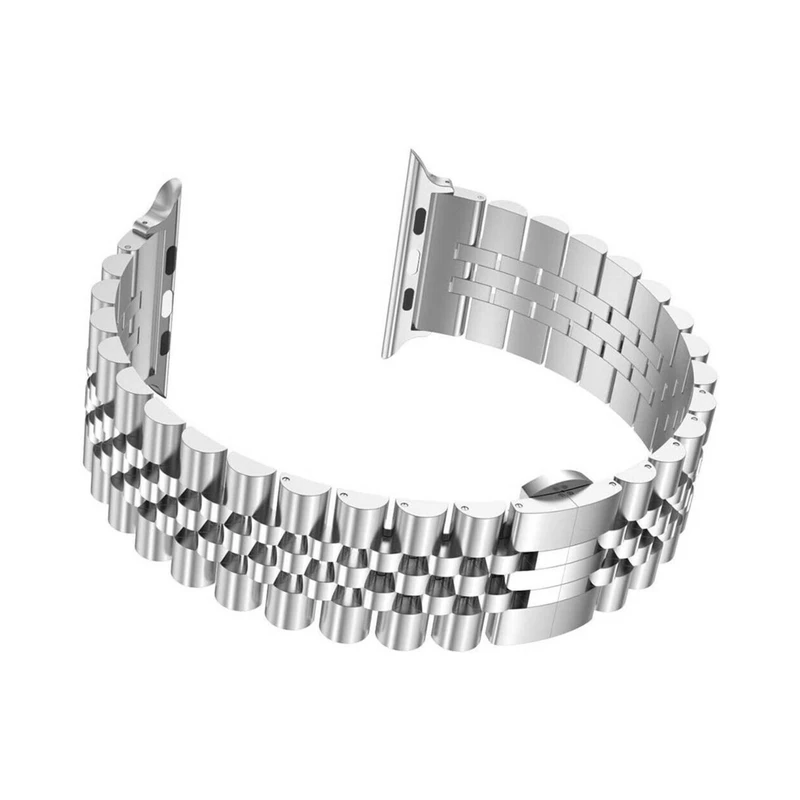 بند هاپلایت مدل 5Bead LUX HL مناسب برای اپل واچ 38 / 40 / 41 میلی متر به همراه کاور