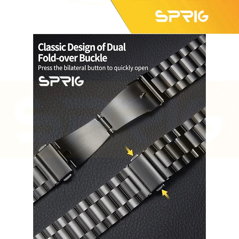 بند اسپریگ مدل 3bead W8 مناسب برای ساعت هوشمند سامسونگ Galaxy Watch 8 40mm / 8 44mm / 8 Classic 46mm