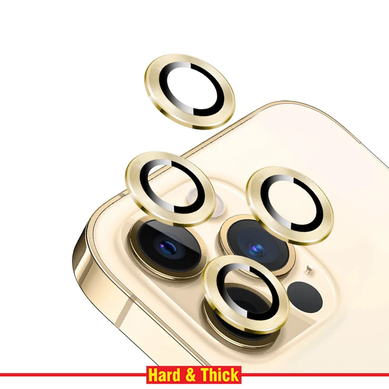 محافظ لنز دوربین هارد اند تیک مدل Ring Metal مناسب برای گوشی موبایل اپل Iphone 13 / 13 Mini