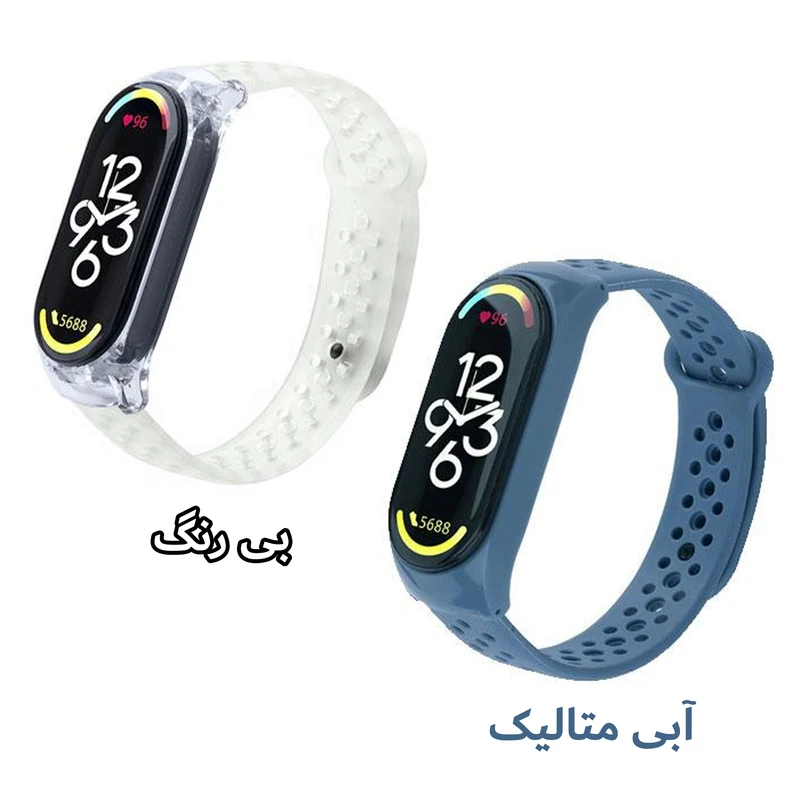 بند پلاس مدل H Guard Strap PL مناسب برای ساعت هوشمند شیائومی Mi band 7