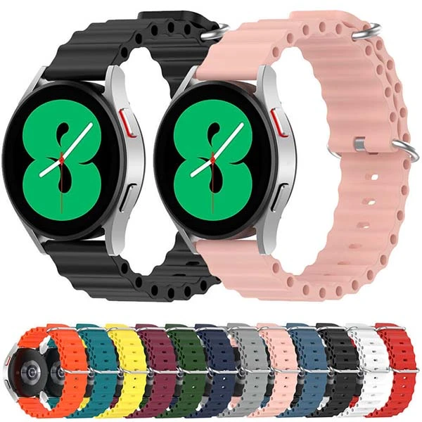 بند مدل ocean مناسب برای ساعت هوشمند سامسونگ Galaxy Watch 22mm