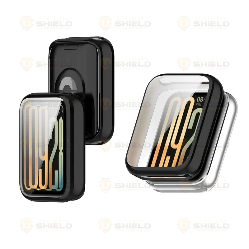 بند آلتیمیت شیلد مدل Special Jelly GRD مناسب برای ساعت هوشمند شیائومی Mi Band 9 pro به همراه کاور
