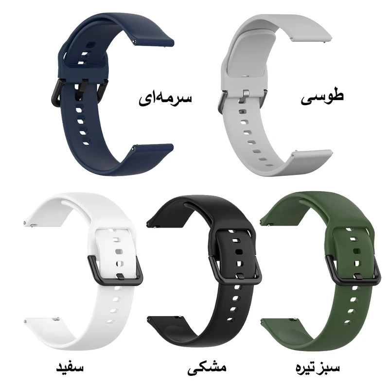 بند پلاس مدل SIC SGK PL TW مناسب برای ساعت هوشمند سامسونگ Galaxy Gear S3 Frontier SM-R760 / Neo R381 / Live 382