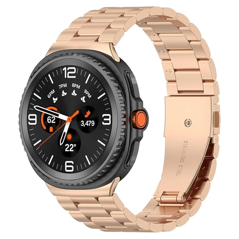 بند آکوآرا مدل 3Bead مناسب برای ساعت هوشمند سامسونگ Galaxy Watch 8 40mm/44mm/Classic 46mm