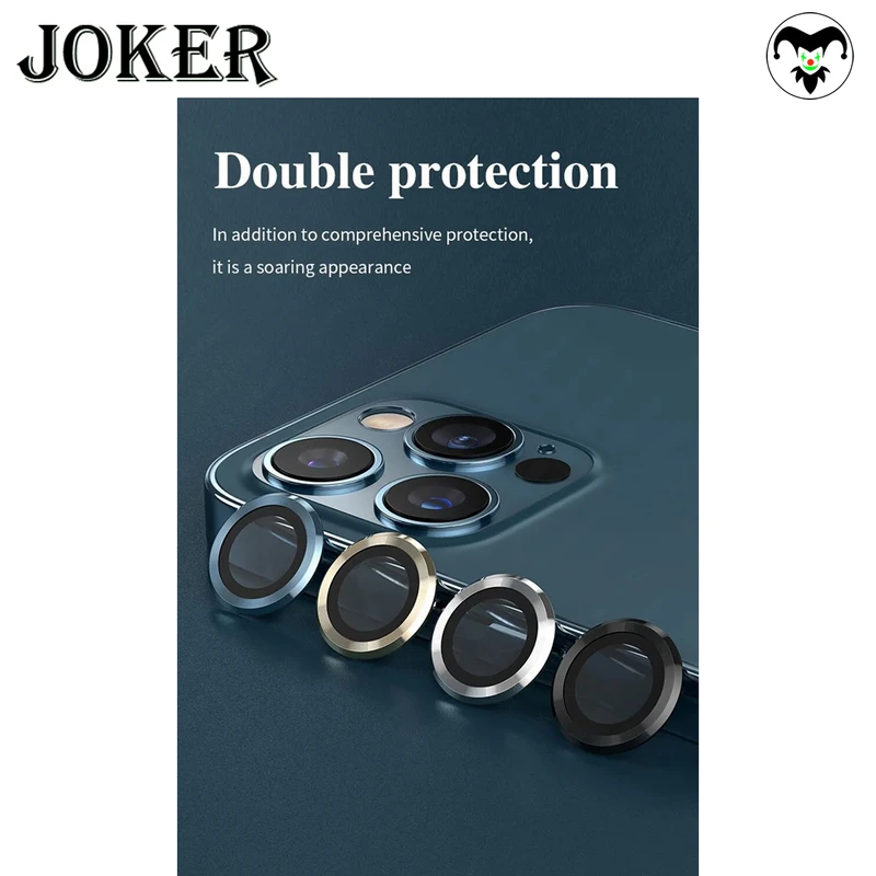 محافظ لنز دوربین جوکر مدل Ring Metal مناسب برای گوشی موبایل اپل Iphone 13 / 13 Mini