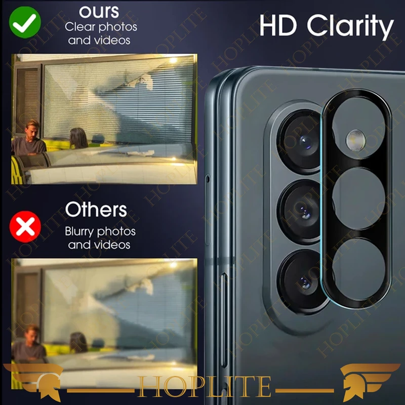 محافظ لنز دوربین هاپلایت مدل 3D-HL مناسب برای گوشی موبایل سامسونگ Galaxy Z Fold 5