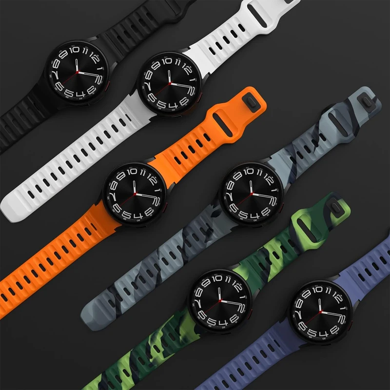 بند هاپلایت مدل Robust Silicone HL مناسب برای ساعت هوشمند سامسونگ Galaxy Watch 3 41mm / Galaxy Watch 42mm / Gear Sport / S2 Classic