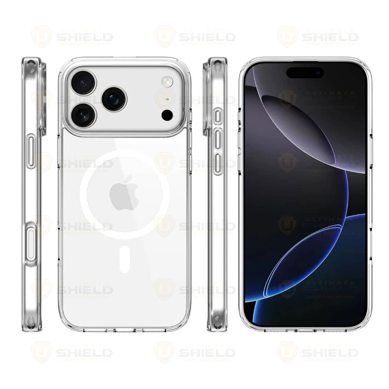 کاور آلتیمیت شیلد مدل Clear Magsafe UL مناسب برای گوشی موبایل اپل iPhone 17 Pro Max
