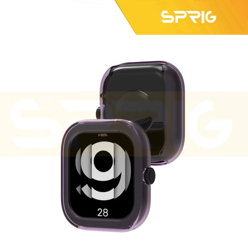 کاور اسپریگ مدل Transparent Colors مناسب برای ساعت هوشمند شیائومی Redmi Watch 5