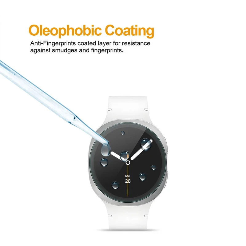 محافظ صفحه نمایش آکوآرا مدل GLS مناسب برای ساعت هوشمند سامسونگ Galaxy Watch 8 Classic 46mm