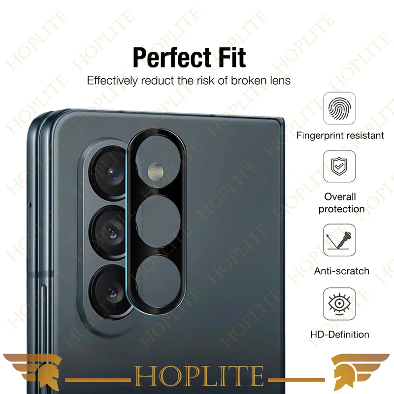 محافظ لنز دوربین هاپلایت مدل 3D-HL مناسب برای گوشی موبایل سامسونگ Galaxy Z Fold 5