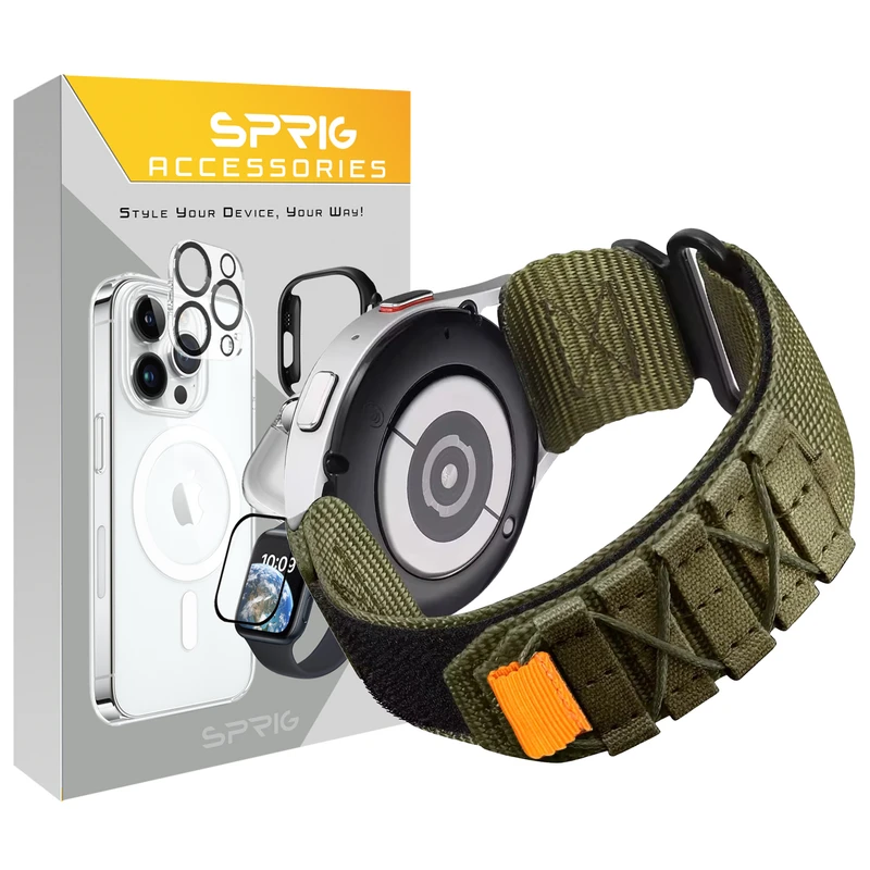 بند اسپریگ مدل Nylon Outdoor TW مناسب برای ساعت هوشمند شیائومی Watch S4 / S4 Sport 22mm