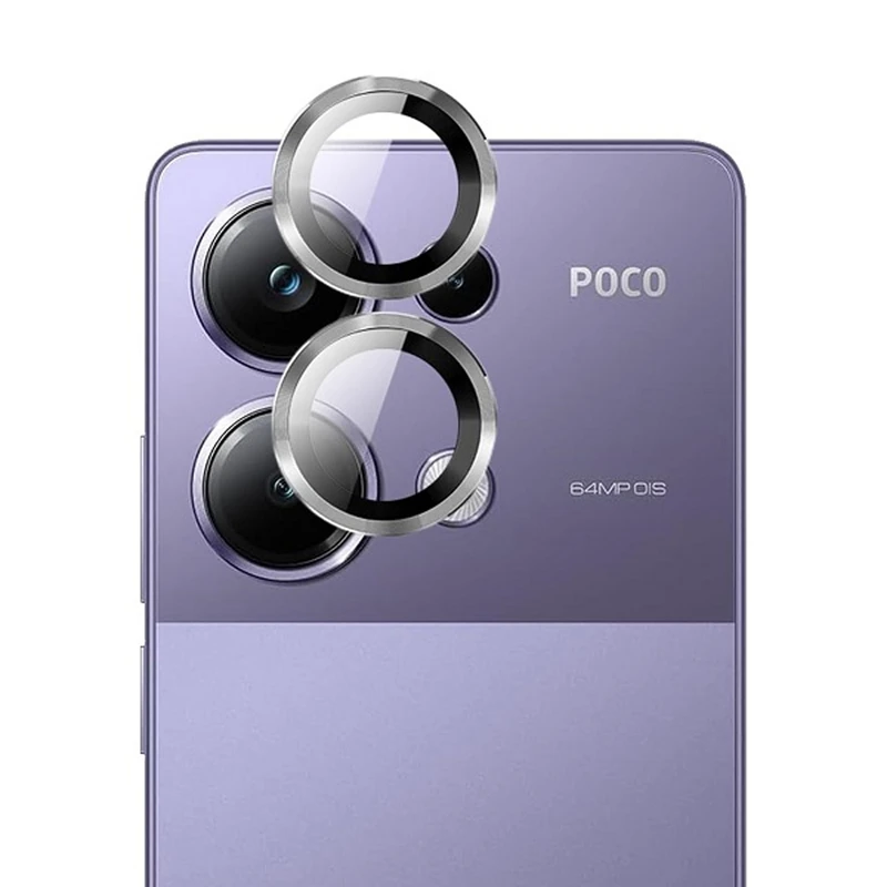 محافظ لنز دوربین هاپلایت مدل Ring Protector HL مناسب برای گوشی موبایل شیائومی Poco M6 Pro 4G