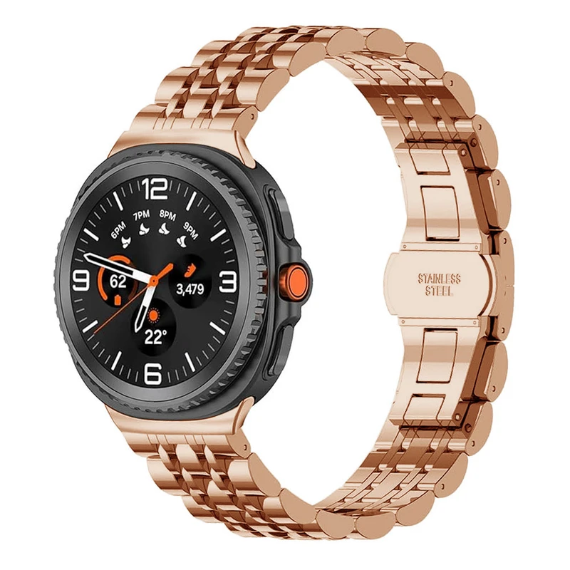 بند آکوآرا مدل 7Bead مناسب برای ساعت هوشمند سامسونگ Galaxy Watch 8 Classic 46mm