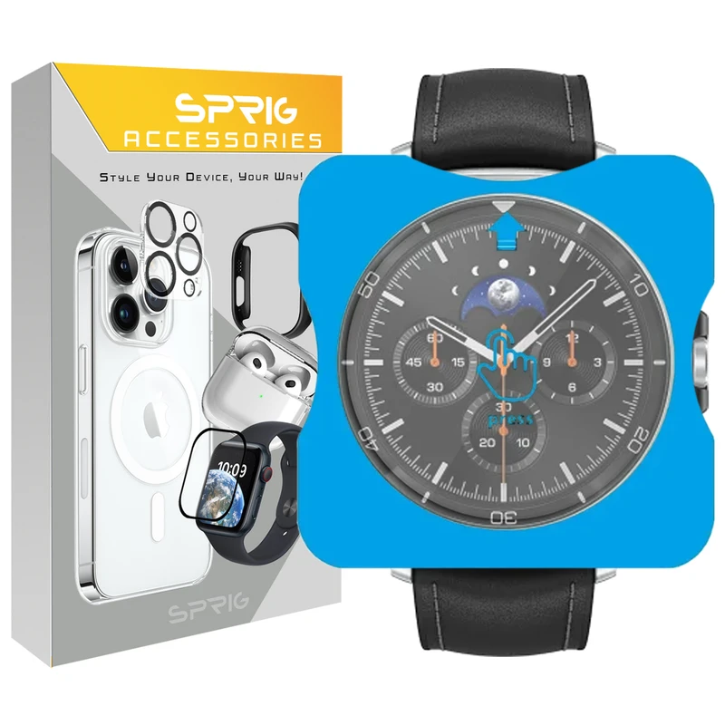 محافظ صفحه نمایش اسپریگ مدل Easy Kit مناسب برای ساعت هوشمند سامسونگ Galaxy Watch 8 Classic 46mm