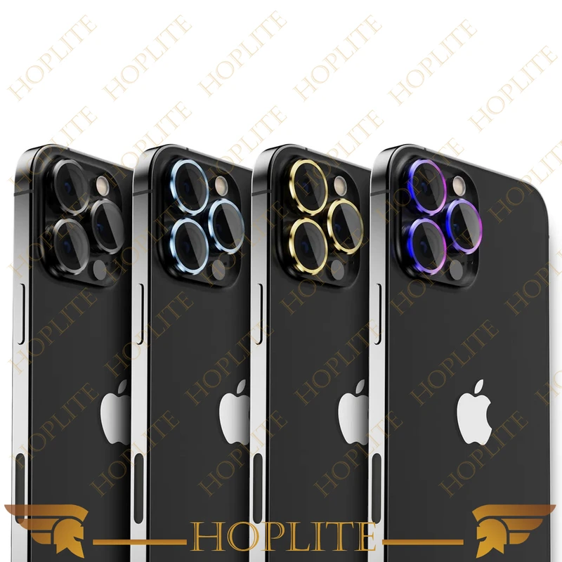 محافظ لنز دوربین هاپلایت مدل Ring-Metal-HL مناسب برای گوشی موبایل اپل Iphone 15 Pro Max