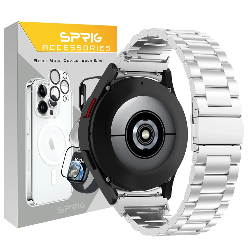 بند اسپریگ مدل 3BeadFit مناسب برای ساعت هوشمند سامسونگ Galaxy Watch 5 40mm / watch 5 44mm