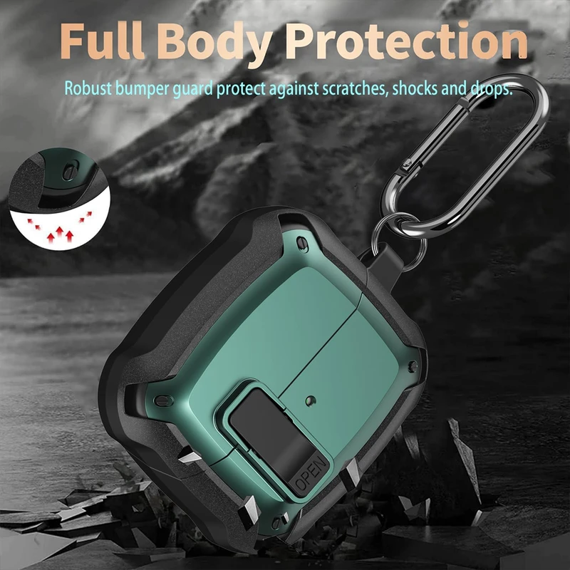 کاور هاپلایت مدل Eggshell Lock HL مناسب برای کیس هدفون بی‌سیم سامسونگ Galaxy Buds 3 / 3 Pro