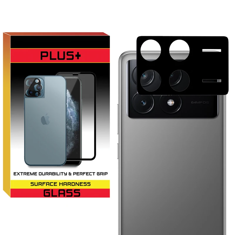 محافظ لنز دوربین پلاس مدل 3D-PL مناسب برای گوشی موبایل شیائومی Poco X6 Pro