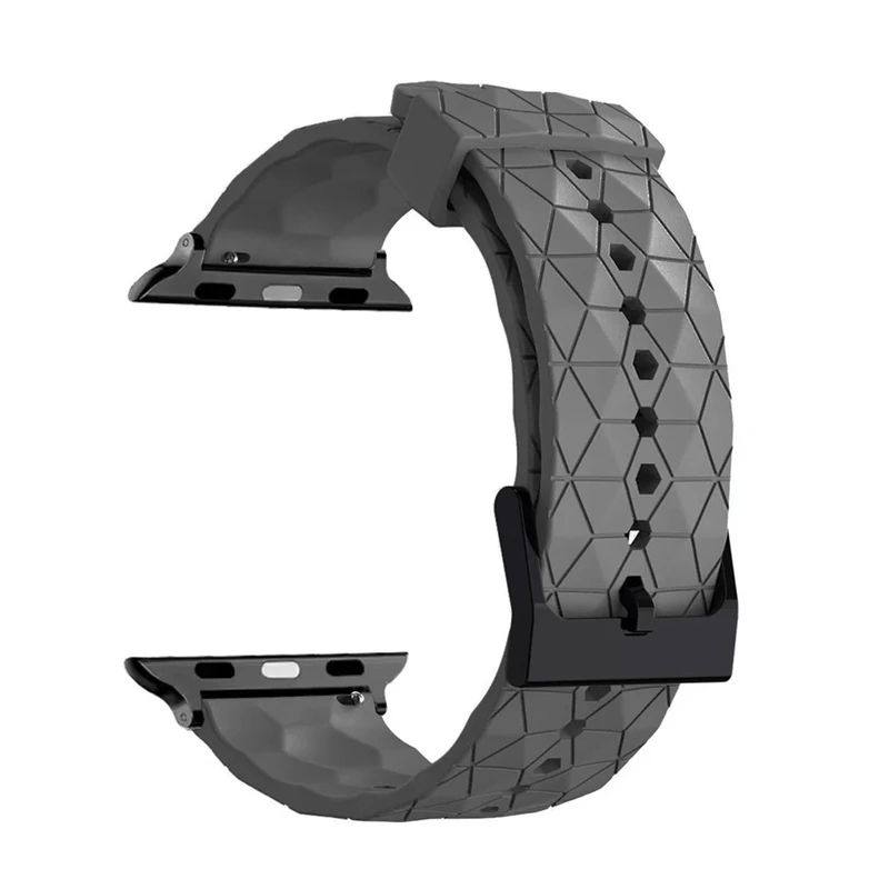 بند پلاس مدل Rhombus Black PL مناسب برای اپل واچ 38 / 40 / 41 میلیمتری