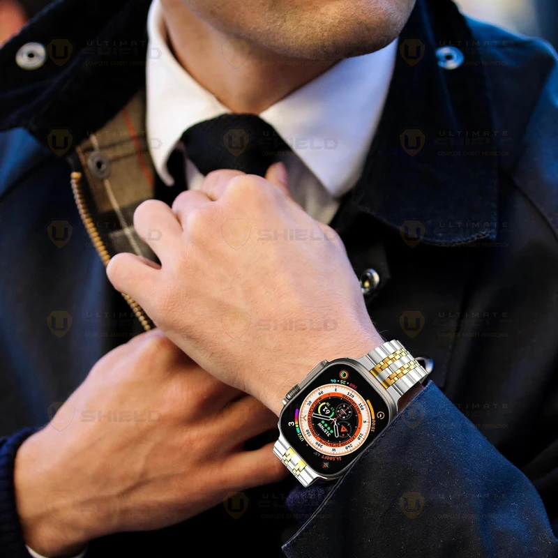 بند آلتیمیت شیلد مدل 7Bead SLV 2C مناسب برای اپل واچ 49 mm سری Ultra