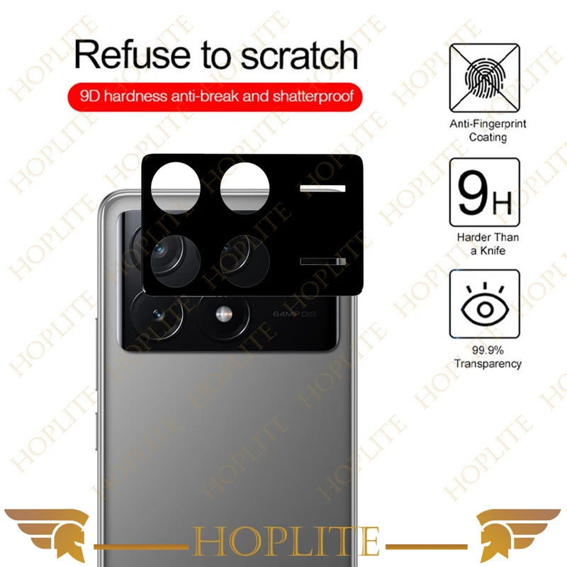 محافظ لنز دوربین هاپلایت مدل 3D-HL مناسب برای گوشی موبایل شیائومی Poco X6 Pro