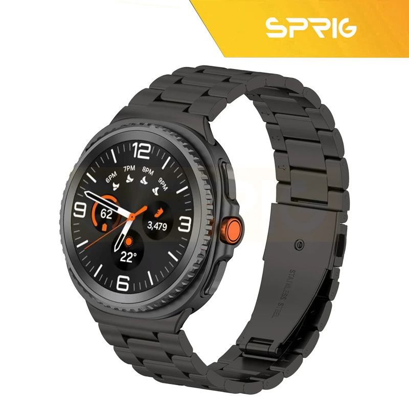 بند اسپریگ مدل 3bead W8 مناسب برای ساعت هوشمند سامسونگ Galaxy Watch 8 40mm / 8 44mm / 8 Classic 46mm