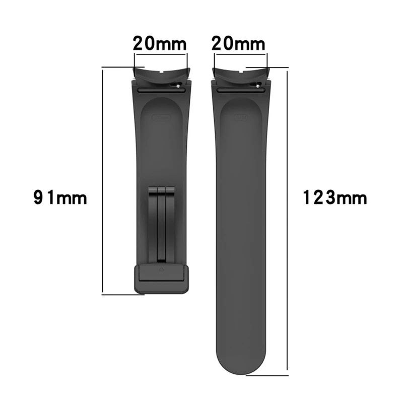 بند گلستیک مدل Magnetic ORG GL مناسب برای ساعت هوشمند سامسونگ Galaxy Watch 4 40mm