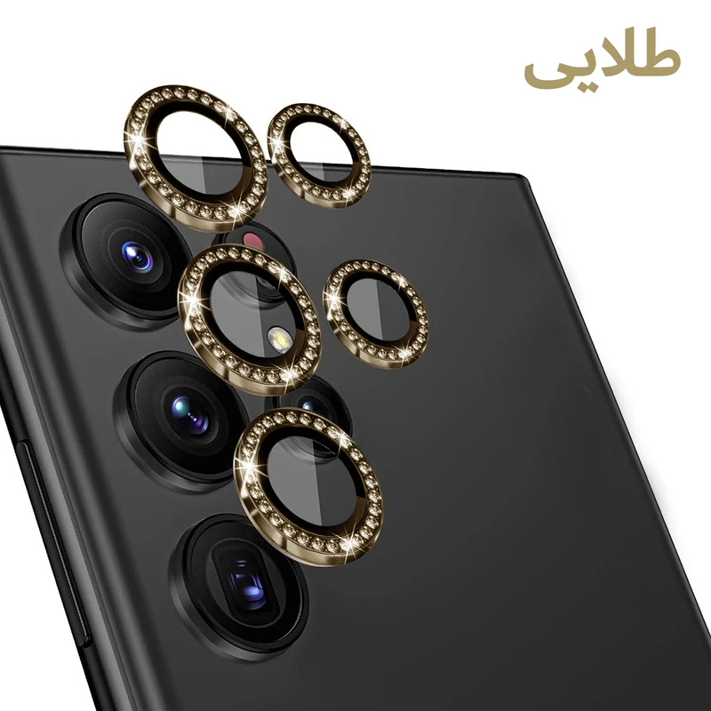 محافظ لنز دوربین پلاس مدل Diamond Protector PL مناسب برای گوشی موبایل سامسونگ Galaxy S25 Ultra