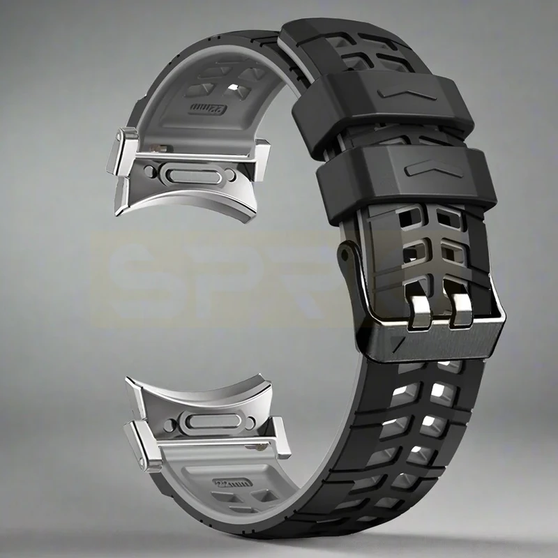 بند اسپریگ مدل Rebit Silicone ORG مناسب برای ساعت هوشمند سامسونگ Galaxy Watch 4/5/6/7/FE 40/43/44/46/47mm