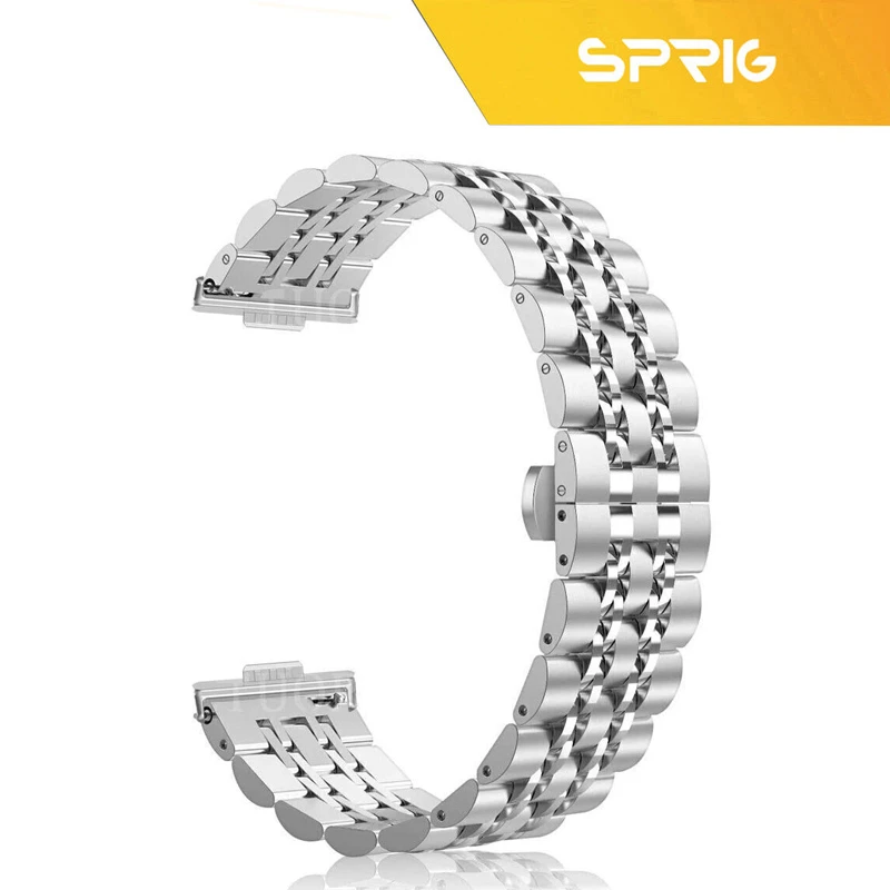 بند اسپریگ مدل 7Bead HWF مناسب برای ساعت هوشمند هوآوی Fit 3/Fit 4/Fit 4 Pro 30mm