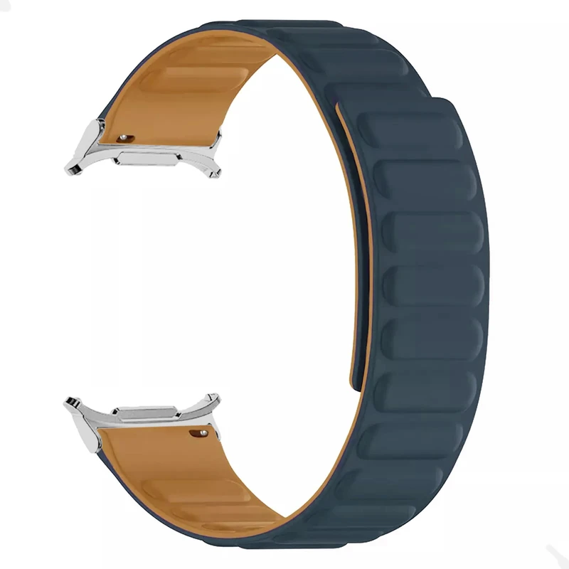 بند هاپلایت مدل Magnetic LP Silver HL مناسب برای ساعت هوشمند سامسونگ Galaxy Watch 7 Ultra 47mm