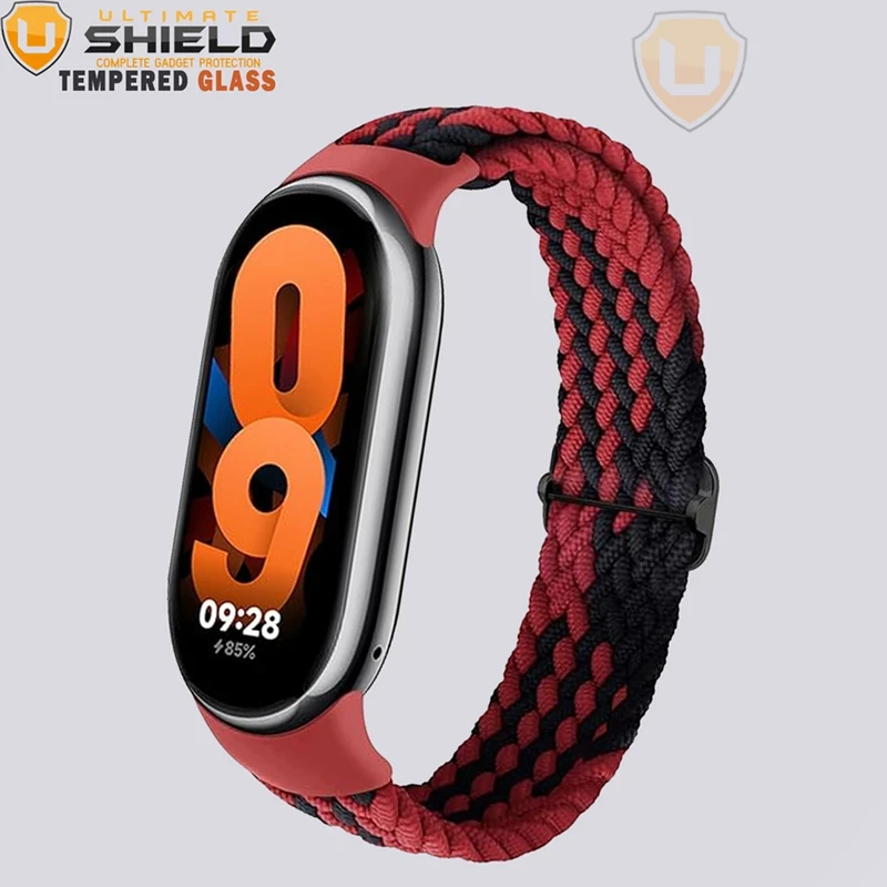 بند آلتیمیت شیلد مدل Braided Solo مناسب برای ساعت هوشمند شیائومی Mi band 8/9/10
