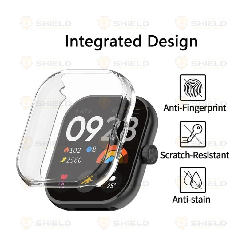 بند آلتیمیت شیلد مدل Special Jelly GRD CL مناسب برای ساعت هوشمند شیائومی Redmi watch 5 به همراه کاور