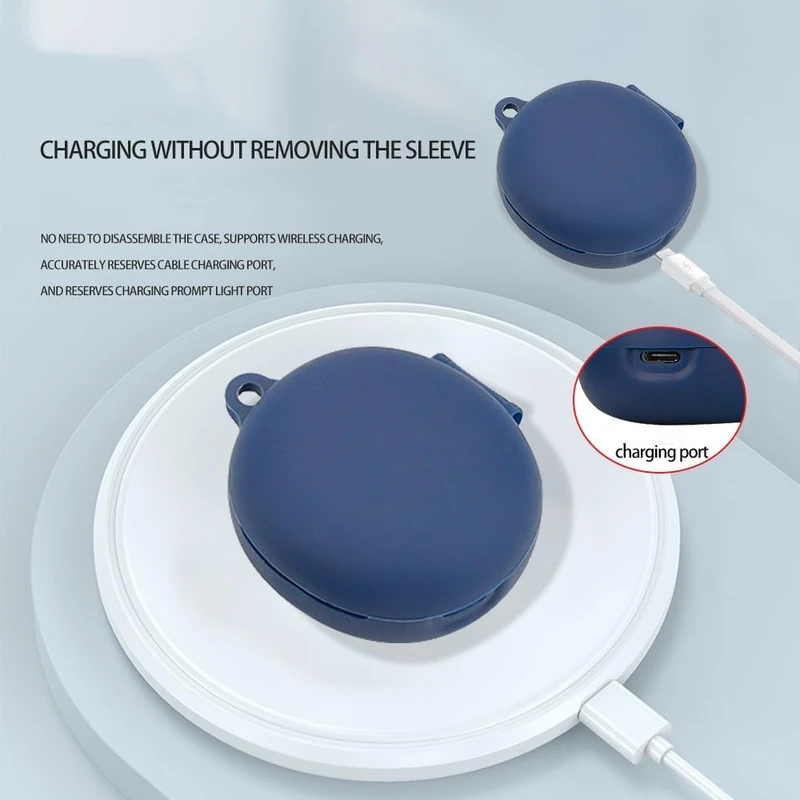 کاور آکوآرا مدل Silicone مناسب برای کیس هدفون بیسیم کیو سی وای T13 ANC 2