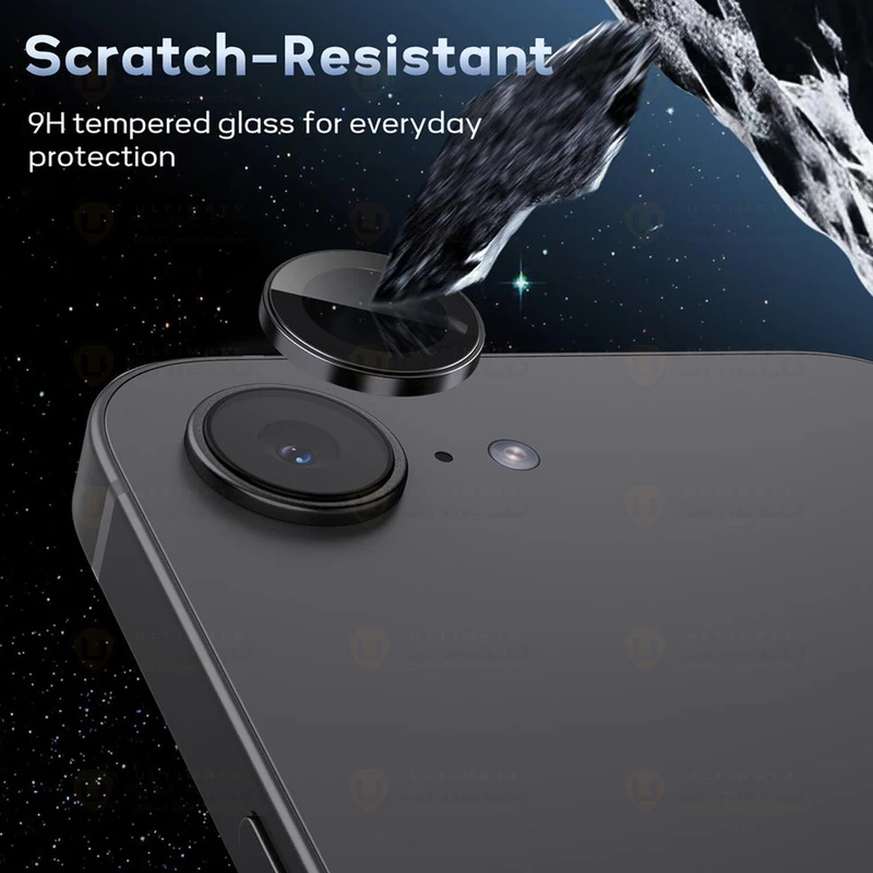 محافظ لنز دوربین فلزی آلتیمیت شیلد مدل Ring Metal مناسب برای گوشی موبایل اپل iPhone 16e
