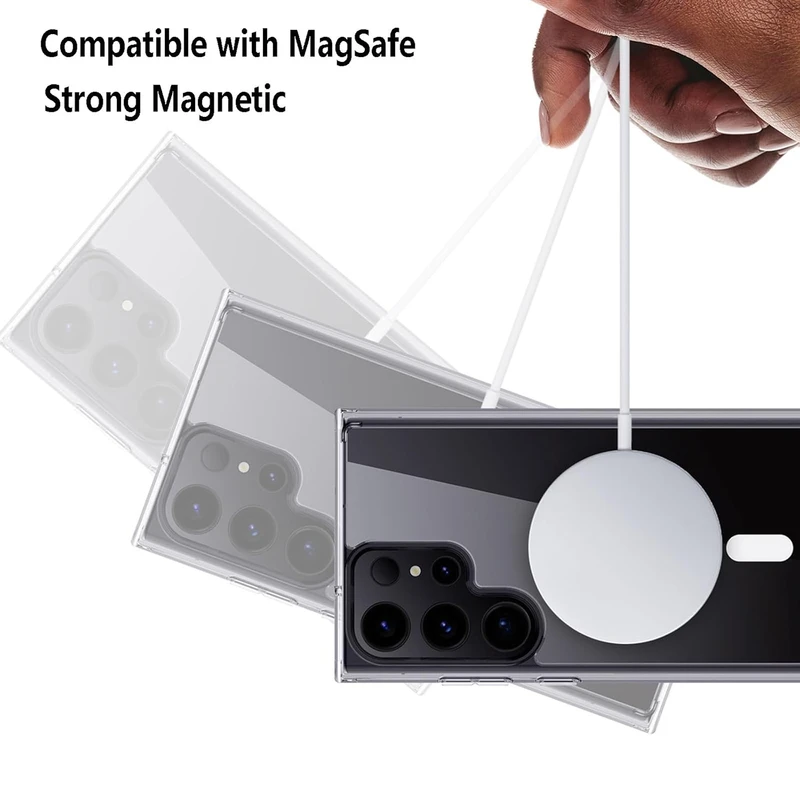 کاور هاپلایت مدل MagSafe Clear HL مناسب برای گوشی موبایل سامسونگ Galaxy S23 Ultra