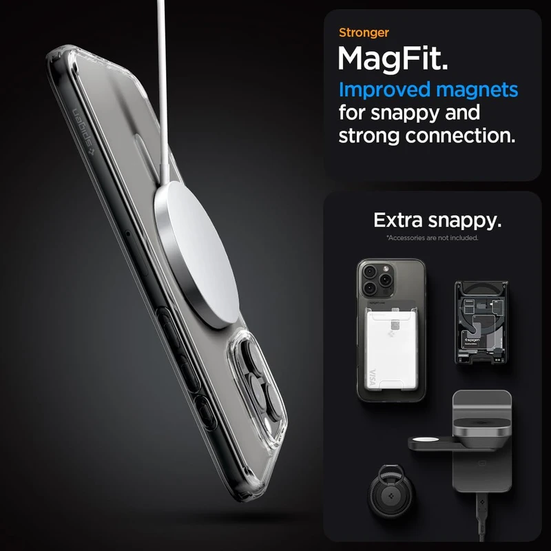 کاور شیپ مدل Clear Magsafe SH مناسب برای گوشی موبایل اپل iPhone 16 Pro