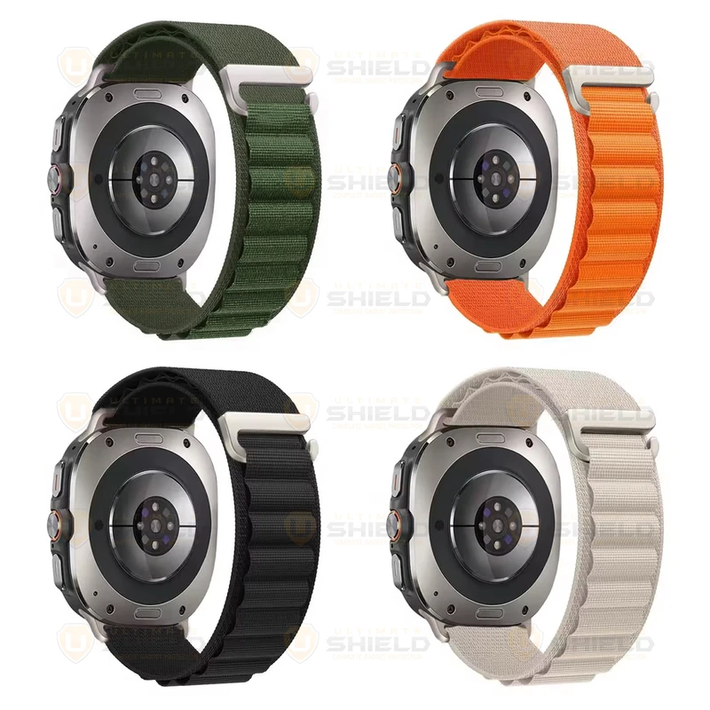 بند آلتیمیت شیلد مدل Alpine NV8 SL مناسب برای ساعت هوشمند سامسونگ Galaxy Watch 8 Classic 46mm