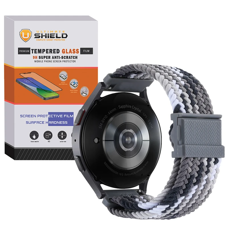 بند آلتیمیت شیلد مدل Braided Magnet TW مناسب برای ساعت هوشمند ایمیکی TG1 22mm
