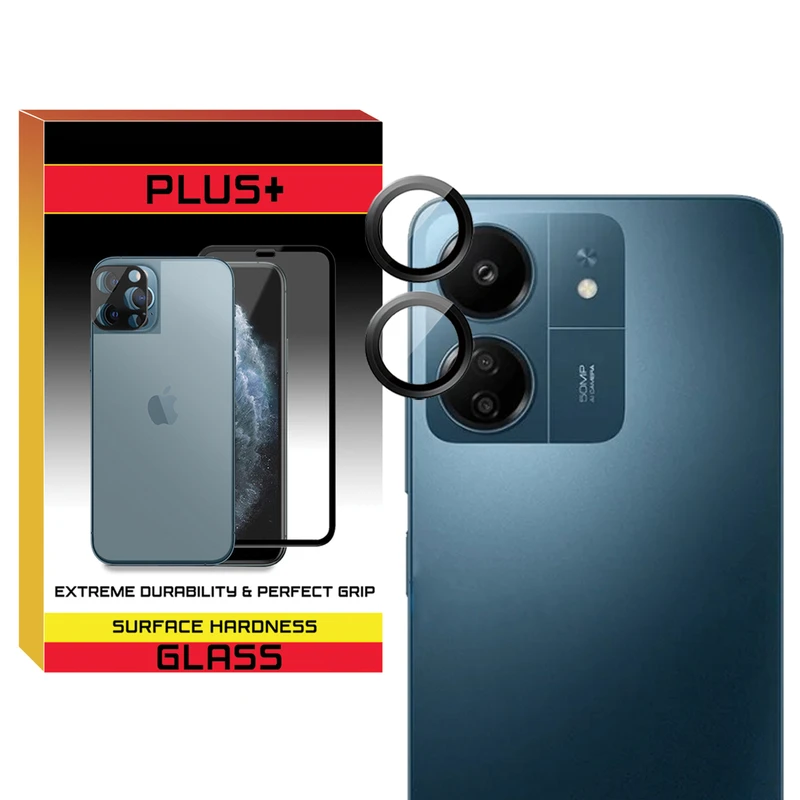 محافظ لنز دوربین پلاس مدل Ring-Metal-PL مناسب برای گوشی موبایل شیائومی Redmi 13C