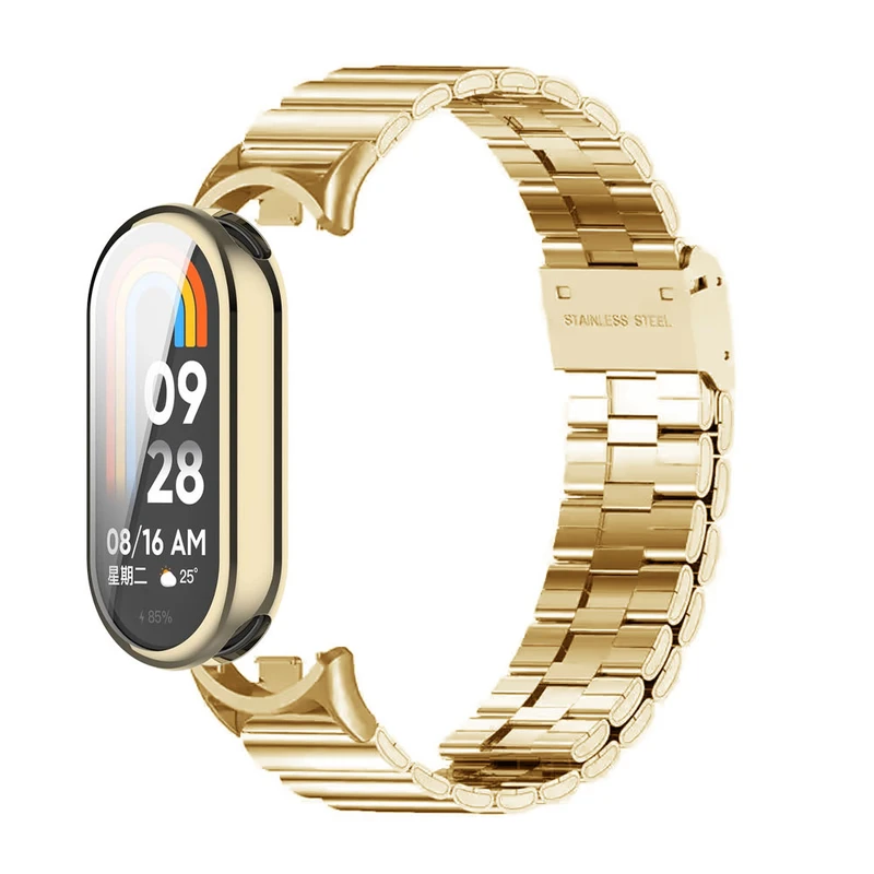 بند آکوآرا مدل 1Bead SG GRDS مناسب برای مچ بند هوشمند شیائومی Mi Band 10 به همراه کاور