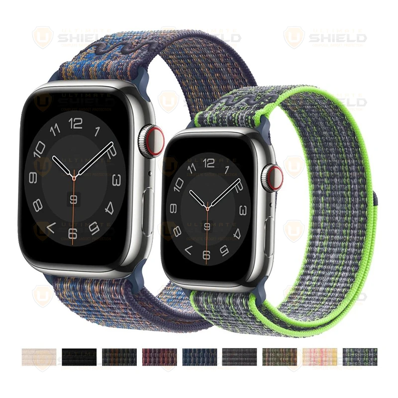 بند آلتیمیت شیلد مدل NK Hyper Nylon مناسب برای اپل واچ 44 mm سری SE